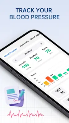 BP Tracker Blood Pressure Hub android App screenshot 3