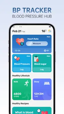 BP Tracker Blood Pressure Hub android App screenshot 4